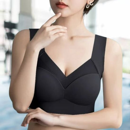 Brassière yoga femme noire