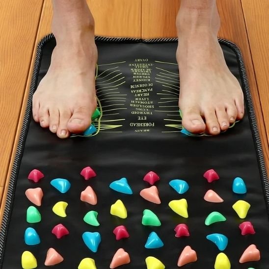 Tapis d acupression réflexologie plantaire