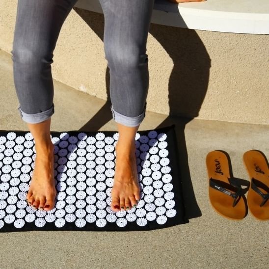 Tapis d acupression réflexologie plantaire