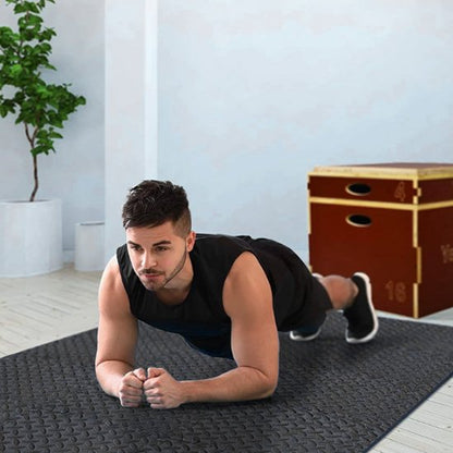 Tapis de sport homme planche