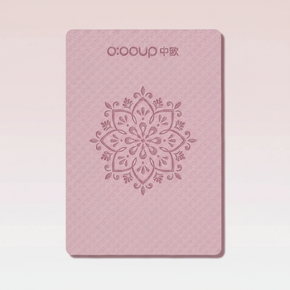 Tapis yoga epais rose mandala