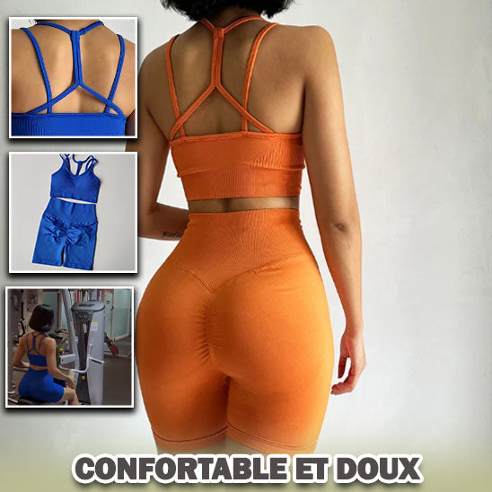 tenue-de-yoga-fitness-orange